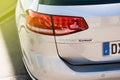 Volskwagen passat alltrack 4x4 estate wagon car rear view sun f