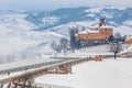 Volta Castle in winter.