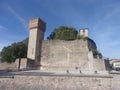 Volta Mantovana, Italy, castle built in the middle ages Royalty Free Stock Photo
