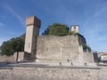 Volta Mantovana, Italy, castle built in the middle ages