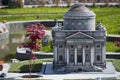 Volta Temple in mini Italy park