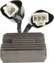 Voltage Regulator Rectifier on White Background