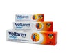 Voltaren Emulgel. 1% diclofenac gel for topical anti-inflammatory, osteoarthritis, post-traumatic symptoms. Product under license