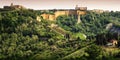 Volterra. Balze of Volterra and medieval town of Tuscany. Italy Royalty Free Stock Photo