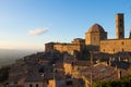 Volterra city landscape, Tuscany, Italy Royalty Free Stock Photo