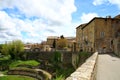 View of the old town of Volterra, Tuscany, Italy Royalty Free Stock Photo