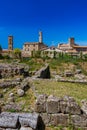 Volterra medieval town in Tuscany Italy