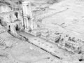 Volterra, roman theatre ruins Royalty Free Stock Photo