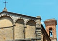 Volterra street scene, Tuscany, Italy Royalty Free Stock Photo