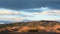 Panoramic view of Volterra. Province of Pisa. Tuscany. Italy Royalty Free Stock Photo