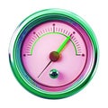 Voltmeter icon isolated on white background Royalty Free Stock Photo