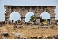 Volubilis Capitol, Morocco Royalty Free Stock Photo