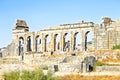 Volubilis - Roman basilica ruins in Morocco