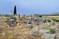 Volubilis - Roman basilica ruins in Morocco, North Africa