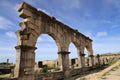 Volubilis, a UNESCO World Heritage Site home to Moroccoâs best-preserved Roman ruins.