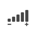 Volume Icon, Volume adjustment vector icon