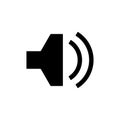 Volume icon Web design new modern one from set Royalty Free Stock Photo