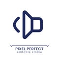 Volume pixel perfect linear ui icon