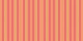 Volume seamless fabric background, store textile lines vector. Tough vertical texture pattern stripe in red and amber colors