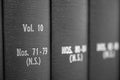 Volume ten of hardbound book collection