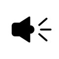 Volume web symbol icon. Graphic elements for your design. Volume Speaker icon vector. Audio speaker symbol vector Sound icon and Royalty Free Stock Photo