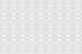 Volumetric convex white background. 3d embossed geometric pattern with intertwining lines and shapes. Ethnic minimalistic elements
