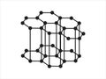 Volumetric Crystal lattice of graphite
