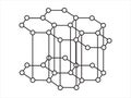 Volumetric Crystal lattice of graphite