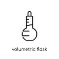 Volumetric flask icon from Science collection. Royalty Free Stock Photo