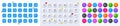 Volunteer, Cursor and Insomnia line icons. For web app, printing. Line icons. Vector