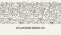 Volunteer Donation Banner Concept