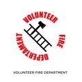 volunteer fire department logo