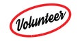 Volunteer rubber stamp