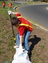 Volunteer Teen Highway Clean-up