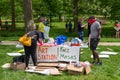 Black Lives Matter Protest in Bloomington Royalty Free Stock Photo