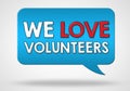 Volunteers are welcome Royalty Free Stock Photo