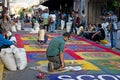 Honduras Semana Santa, the Alfombra Royalty Free Stock Photo