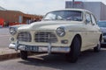 A beautifully restored Volvo Amazon in Helsinki Royalty Free Stock Photo