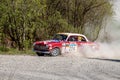 Volvo Amazon rally car Royalty Free Stock Photo