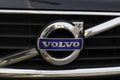 VOLVO AUTO AND LOGO Royalty Free Stock Photo