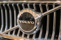 Volvo car logo emblem close up
