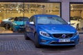 Volvo cars in the Parking lot of autoteller in Stockholm