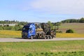 Volvo FH Hauls Ponsse Forest Machinery at Summer