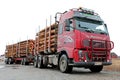 Volvo FH Timber Truck with Full Load