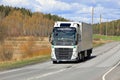 White Volvo FH Truck Temperature Controlled Road Transport