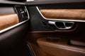 Volvo S90 brown leather Interior