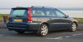 Volvo V70 D5 estate in metalic blue 25-06-2023 a classic mk2 estate car