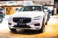 Volvo XC60, Brussels Motor Show, 2nd gen, Scalable Product Architecture SPA platform, compact luxury crossover Volvo SUV Royalty Free Stock Photo