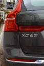 Volvo XC 60 logo, luxury car in Istanbul city, May 11 2023 Istanbul Pendik Turkey used car market