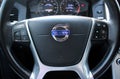 Volvo XC90 steering wheel. Volvo XC90 dashboard. Volvo XC90 interior.